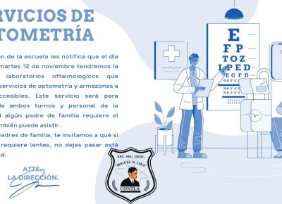 Servicios de optometría – 11 y 12 de noviembre de 2024