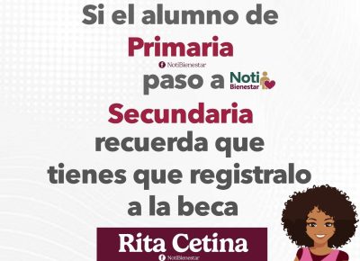 Aviso – Registro Beca Rita Cetina
