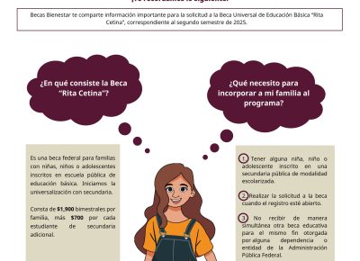 Registro en la Plataforma digital “Rita Cetina” 2025-2026