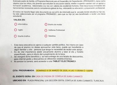 Programa Nacional para el Desarrollo y la Capacitación PRONADEC