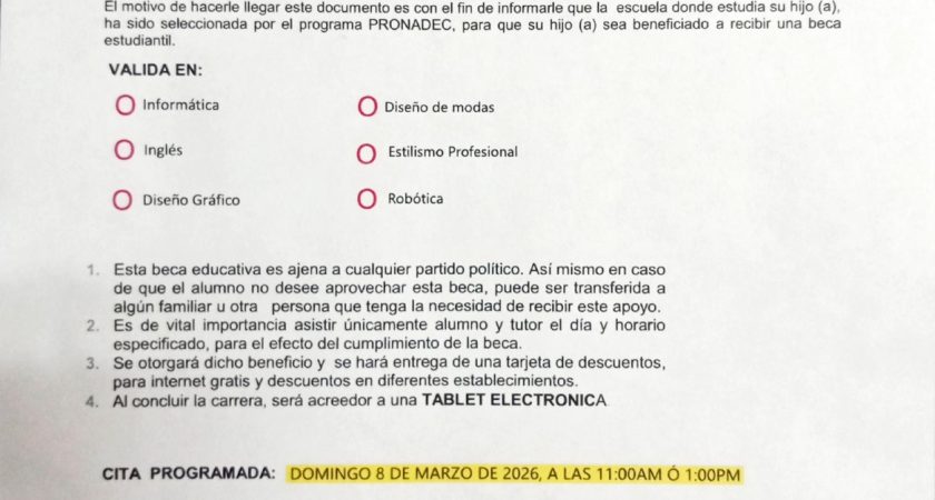Programa Nacional para el Desarrollo y la Capacitación PRONADEC